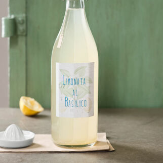 Zitronen-Basilikum-Limonade Zitronen-Basilikum-Limonade