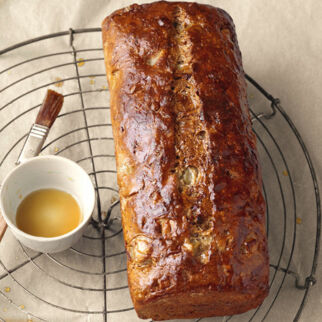 Buchweizenbrot mit Ahornsirup Buchweizenbrot mit Ahornsirup