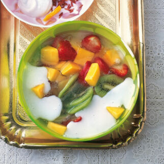 Obstkaltschale Obstkaltschale