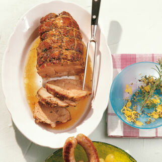 Schweinebraten nach Florentiner Art Schweinebraten nach Florentiner Art