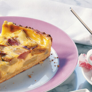 Rhabarberkuchen Rhabarberkuchen