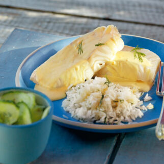 Fischfilet in Senfsauce Fischfilet in Senfsauce