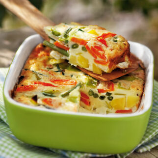 Bunter Gemüseauflauf Bunter Gemüseauflauf