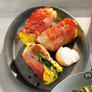 Schinkenröllchen Schinkenröllchen