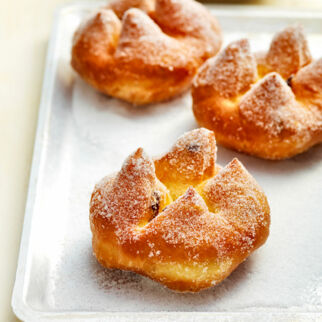 Zwickte Schmalznudeln Zwickte Schmalznudeln