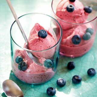 Heidelbeer-Joghurteis Heidelbeer-Joghurteis