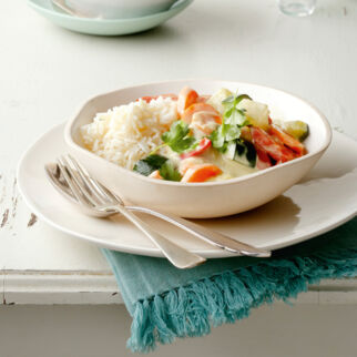 Grünes Gemüsecurry Grünes Gemüsecurry