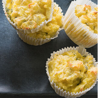 Kartoffelmuffins mit Feta