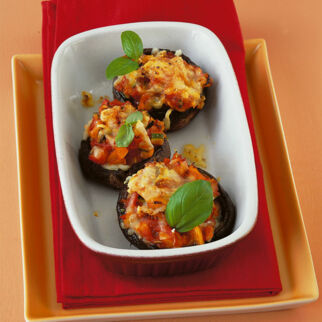 Gefüllte Riesenchampignons Gefüllte Riesenchampignons