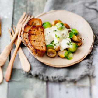 Rosenkohl-Maronen-Pfännchen Rosenkohl-Maronen-Pfännchen