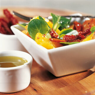 Kürbissalat mit Orangen Kürbissalat mit Orangen