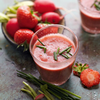 Radieschen im Shotglas Radieschen im Shotglas