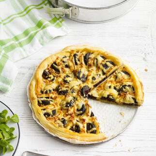 Apfel-Blutwurst-Quiche Apfel-Blutwurst-Quiche