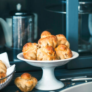 Briochettes aux figues - Kleine Brioches mit Feigen Briochettes aux figues - Kleine Brioches mit Feigen