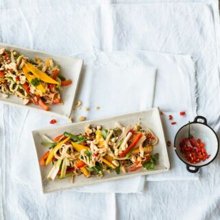 Paprika-Reisnudel-Salat Paprika-Reisnudel-Salat