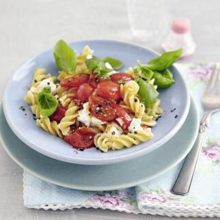 Pasta mit Ziegenkäse Pasta mit Ziegenkäse