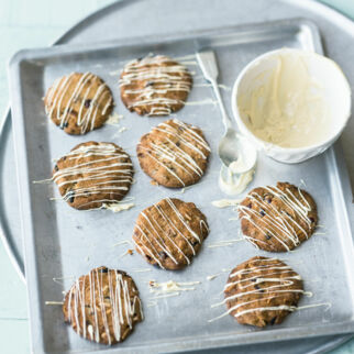 White Choc Cranberry Cookies White Choc Cranberry Cookies
