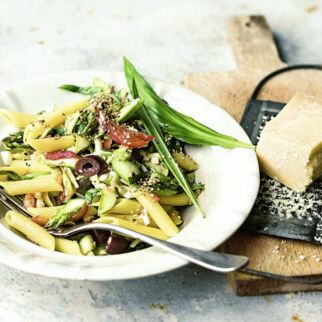 Pasta mit Spargelsalsa Pasta mit Spargelsalsa