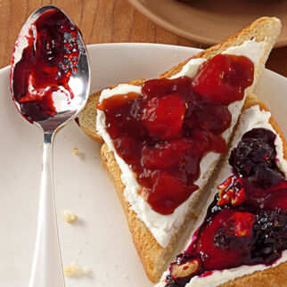 Sauerkirsch-Espresso-Konfitüre Sauerkirsch-Espresso-Konfitüre