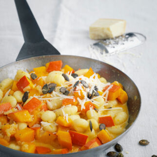 Erste Kürbis-Sahne Erste Kürbis-Sahne