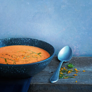 Fruchtige Tomaten-Orangen-Suppe Fruchtige Tomaten-Orangen-Suppe