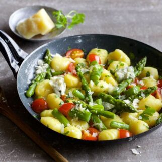 Gnocchi mit Spargel Gnocchi mit Spargel