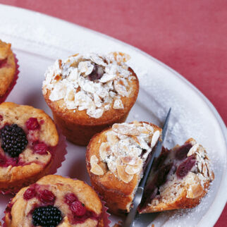 Kirsch-Mandel-Muffins Kirsch-Mandel-Muffins