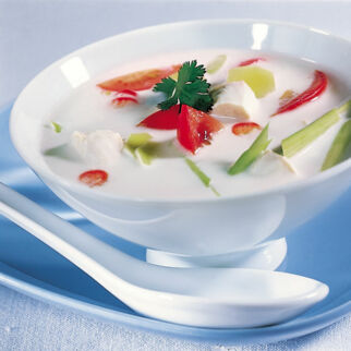 Kokossuppe mit Huhn Kokossuppe mit Huhn