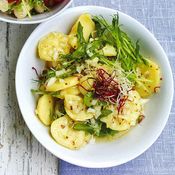 Kartoffelsalat mit Rucola Rezept | Küchengötter