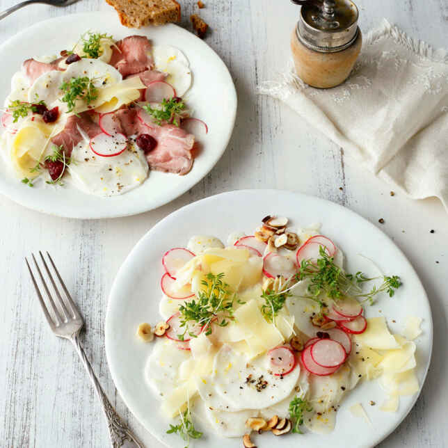 Schnelles Mortadella-Carpaccio Rezept | Küchengötter