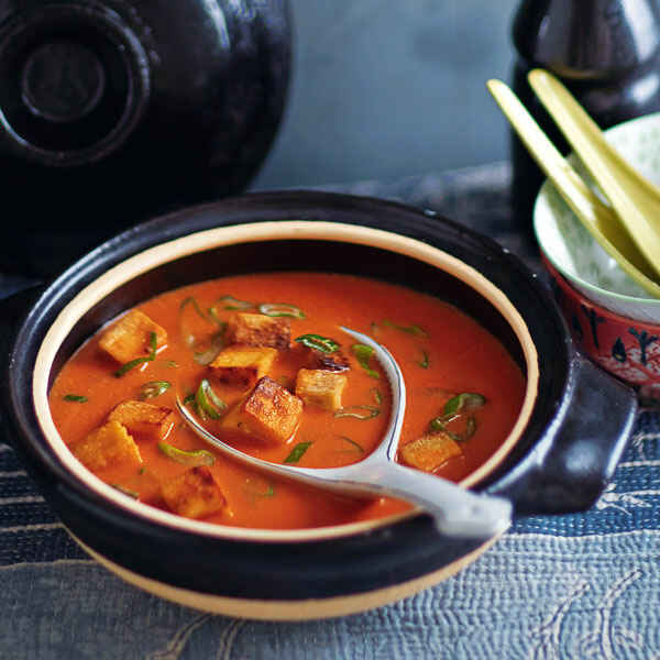 Tomaten-Kokos-Suppe Rezept | Küchengötter