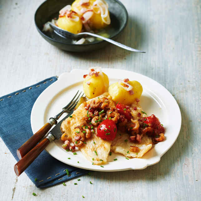 Überbackene Schollenfilets Rezept | Küchengötter