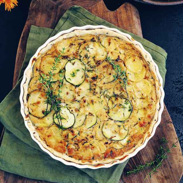 Kartoffel-Quiche Rezept | Küchengötter