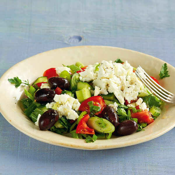 Bunter Kreta-Salat Rezept | Küchengötter