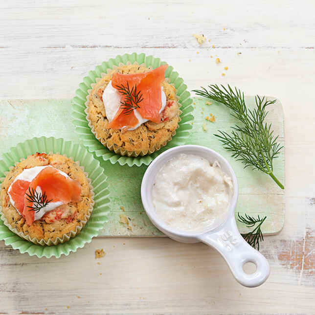 Ei im Glas mit Räucherlachs Rezept | Küchengötter