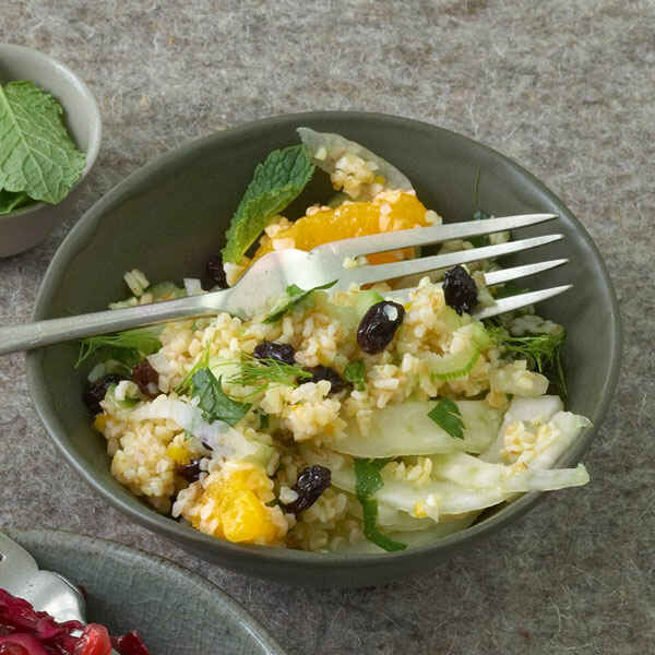 Berberitzen-Bulgur-Salat Rezept | Küchengötter