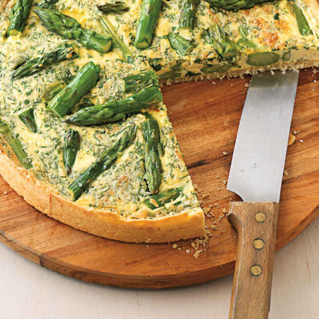 Spargel-Quiche Rezept | Küchengötter