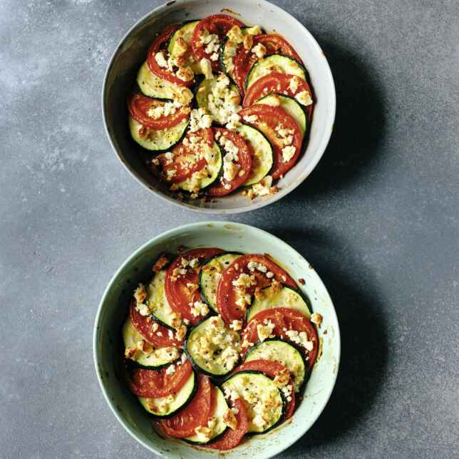 Gratin mit Zucchini und Tomaten Rezept | Küchengötter