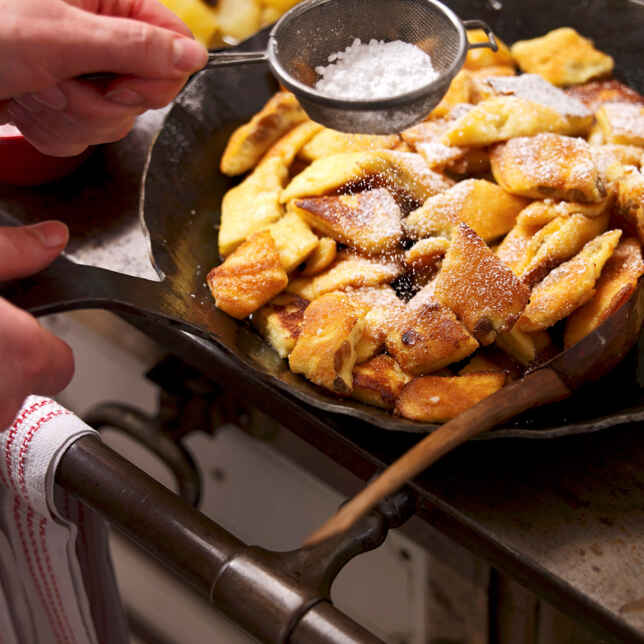 Kaiserschmarren aus der Heißluftfritteuse Rezept | Küchengötter