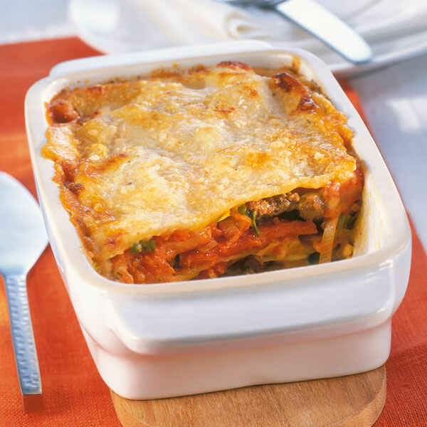 Kürbislasagne mit Hackfleisch I Clean Eating Rezept | Küchengötter