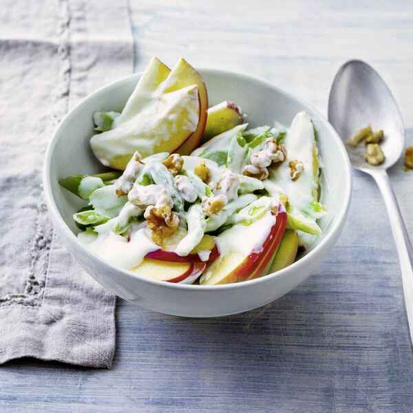 Endiviensalat mit Mandarine und Apfel Rezept | Küchengötter