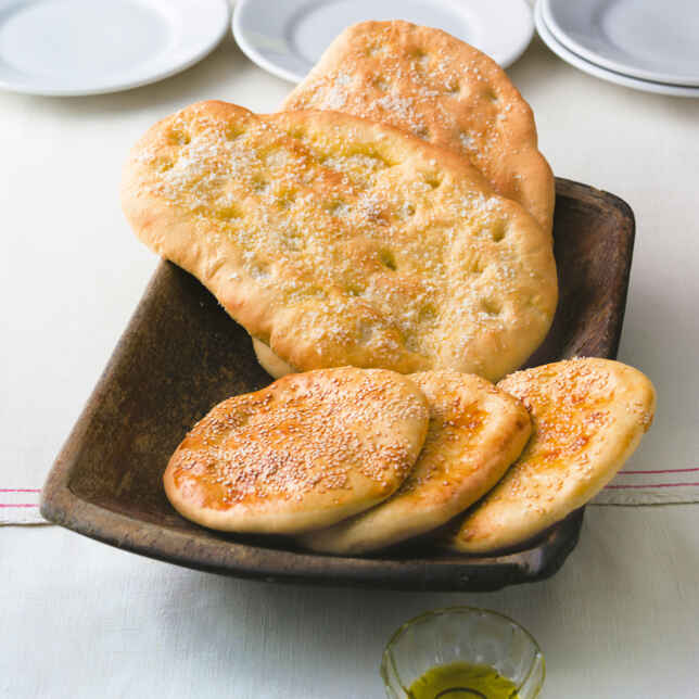 Focaccia mit Kirschtomaten Rezept | Küchengötter