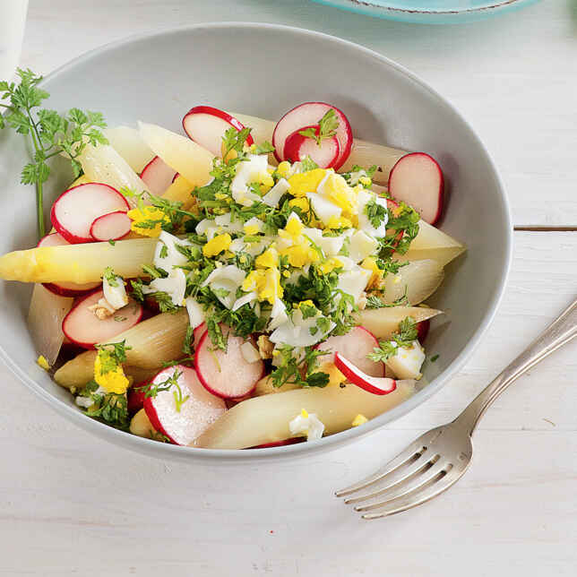 Spargelsalat Mit Ei Rezept | Küchengötter