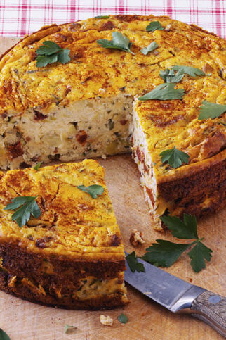 Gemüse-Quark-Kuchen Gemüse-Quark-Kuchen