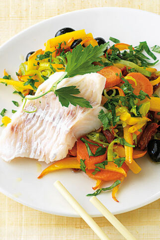 Kürbis-Fisch-Pfanne Kürbis-Fisch-Pfanne