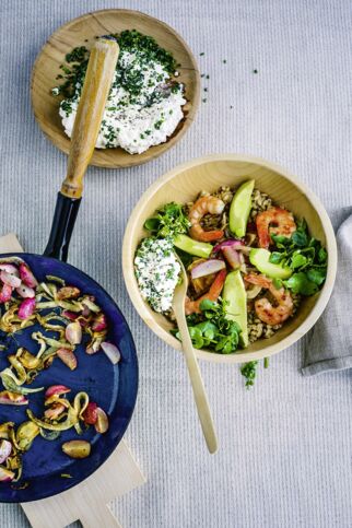 Fresh ′n′ smooth Shrimp-Bowl Fresh ′n′ smooth Shrimp-Bowl