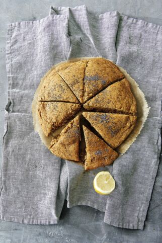 Zitronen-Mohn-Scones Zitronen-Mohn-Scones