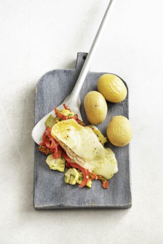 Artischocken-Paprika-Pfännchen Artischocken-Paprika-Pfännchen