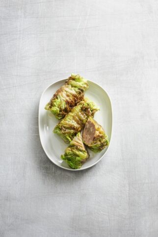 Chinakohl-Bratwürste Chinakohl-Bratwürste