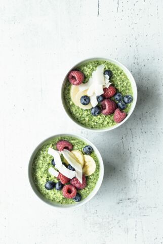 Green Overnight-Oats Green Overnight-Oats